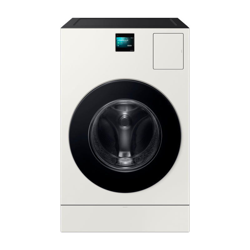 Samsung Bespoke AI Lavadora Secadora Eléctrica 2-en-1 Digital Inverter de Carga Frontal | AI Opti Wash | AI Optimal Dry | VRT Plus | 26kg | Satin Greige