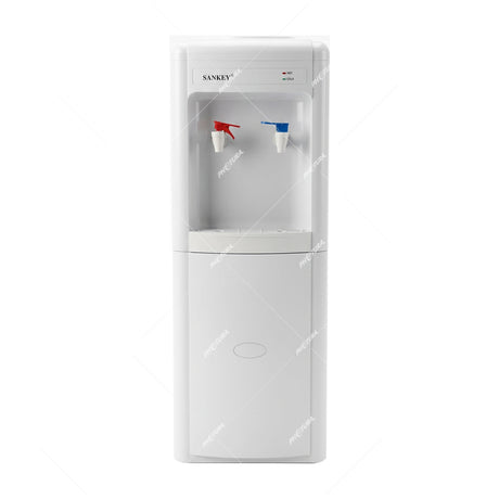 Sankey Dispensador de Agua Fría/Caliente | Compartimiento de Nevera | Blanco