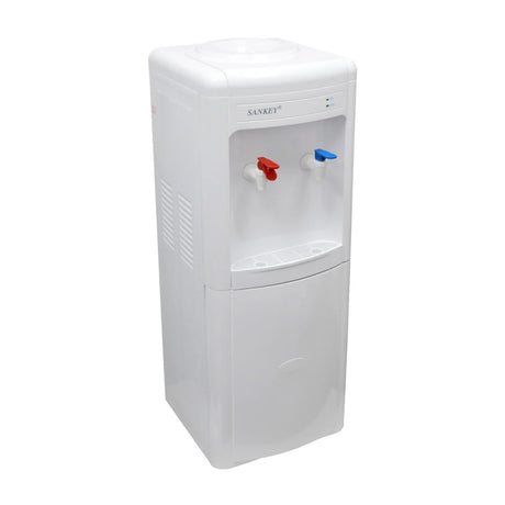 Sankey Dispensador de Agua Fría/Caliente | Compartimiento de Nevera | Blanco