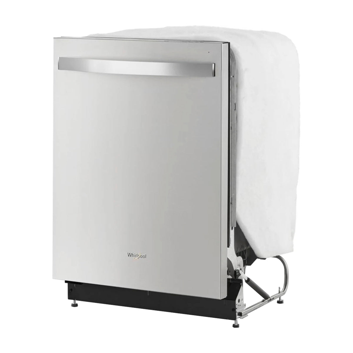 Whirlpool Lavaplatos Empotrable de 24" | Energy Star | Tercera Rejilla | Fan Drying Technology | Silencioso 51 dBA | 14 P/S | Acero Inoxidable