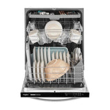 Whirlpool Lavaplatos Empotrable de 24" | Energy Star | Tercera Rejilla | Fan Drying Technology | Silencioso 51 dBA | 14 P/S | Acero Inoxidable