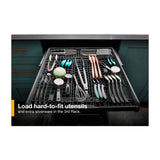 Whirlpool Lavaplatos Empotrable de 24" | Energy Star | Tercera Rejilla | Fan Drying Technology | Silencioso 51 dBA | 14 P/S | Acero Inoxidable