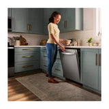 Whirlpool Lavaplatos Empotrable de 24" | Energy Star | Tercera Rejilla | Fan Drying Technology | Silencioso 51 dBA | 14 P/S | Acero Inoxidable