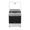 Mabe Estufa a Gas de Acero Inoxidable | Tecnología Ultimate | Perfect Cook | Easy Clean Pro | Tapa | Plancha | 30" | 6 Quemadores