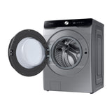 Samsung Combo Lavadora Automática Digital Inverter y Secadora a Gas de Carga Frontal | MultiControl | AI Control | VRT Plus | 22kg | Gris