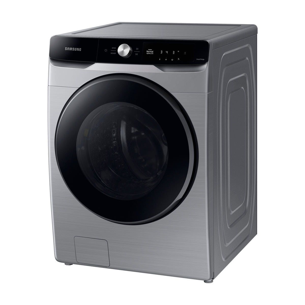 Samsung Combo Lavadora Automática Digital Inverter y Secadora a Gas de Carga Frontal | MultiControl | AI Control | VRT Plus | 22kg | Gris