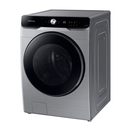 Samsung Combo Lavadora Automática Digital Inverter y Secadora a Gas de Carga Frontal | MultiControl | AI Control | VRT Plus | 22kg | Gris