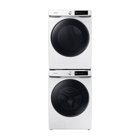Samsung Combo Lavadora Automática Digital Inverter y Secadora a Gas de Carga Frontal | MultiControl | AI Control | VRT Plus | 22kg | Blanco