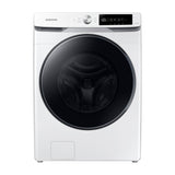 Samsung Combo Lavadora Automática Digital Inverter y Secadora a Gas de Carga Frontal | MultiControl | AI Control | VRT Plus | 22kg | Blanco