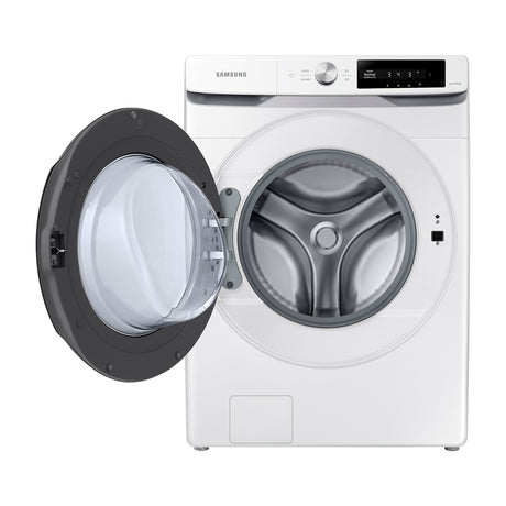 Samsung Combo Lavadora Automática Digital Inverter y Secadora a Gas de Carga Frontal | MultiControl | AI Control | VRT Plus | 22kg | Blanco