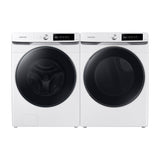 Samsung Combo Lavadora Automática Digital Inverter y Secadora Eléctrica de Carga Frontal | MultiControl | AI Control | VRT Plus | 22kg | Blanco
