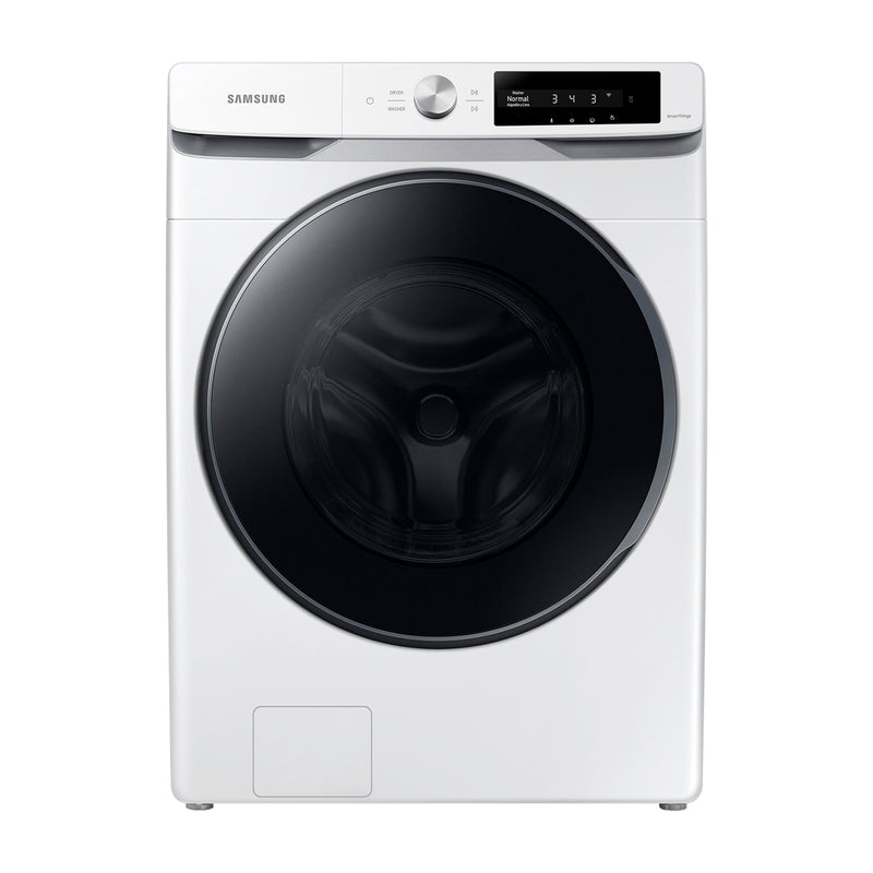Samsung Combo Lavadora Automática Digital Inverter y Secadora Eléctrica de Carga Frontal | MultiControl | AI Control | VRT Plus | 22kg | Blanco