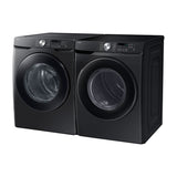 Samsung Combo Lavadora Automática Digital Inverter de 26kg y Secadora a Gas de Carga Frontal de 24kg | VRT Plus | Negro