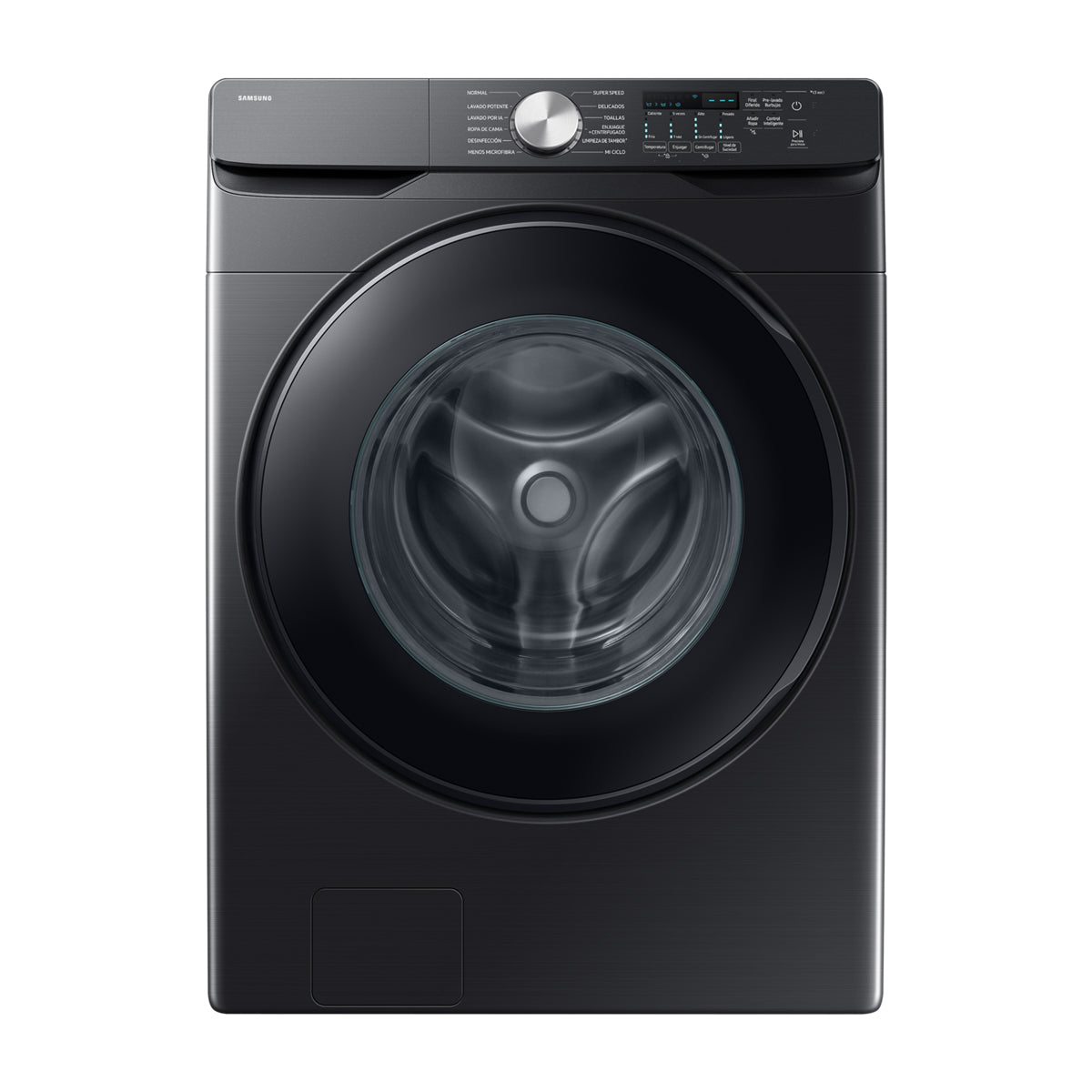 Samsung Combo Lavadora Automática Digital Inverter de 26kg y Secadora a Gas de Carga Frontal de 24kg | VRT Plus | Negro