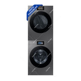 Samsung BESPOKE AI Combo Lavadora Automática Digital Inverter de 26kg y Secadora a Gas de Carga Frontal de 24kg | AI Opti Wash | AI OptiDry Plus | AI Home | Gris