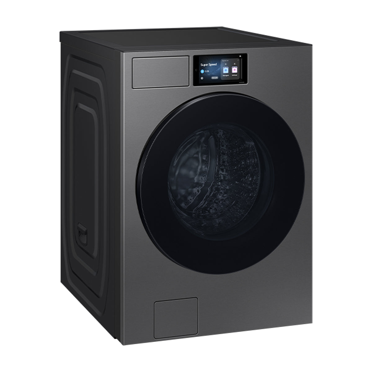 Samsung BESPOKE AI Combo Lavadora Automática Digital Inverter de 26kg y Secadora a Gas de Carga Frontal de 24kg | AI Opti Wash | AI OptiDry Plus | AI Home | Gris