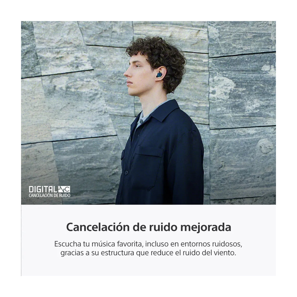 Sony WF-C710N True Wireless Audífonos Inalámbricos Bluetooth | Noise Cancelling | Azul