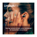 Sony WF-LS910N LinkBuds Fit True Wireless Audífonos Inalámbricos Bluetooth | Noise Cancelling | Negro