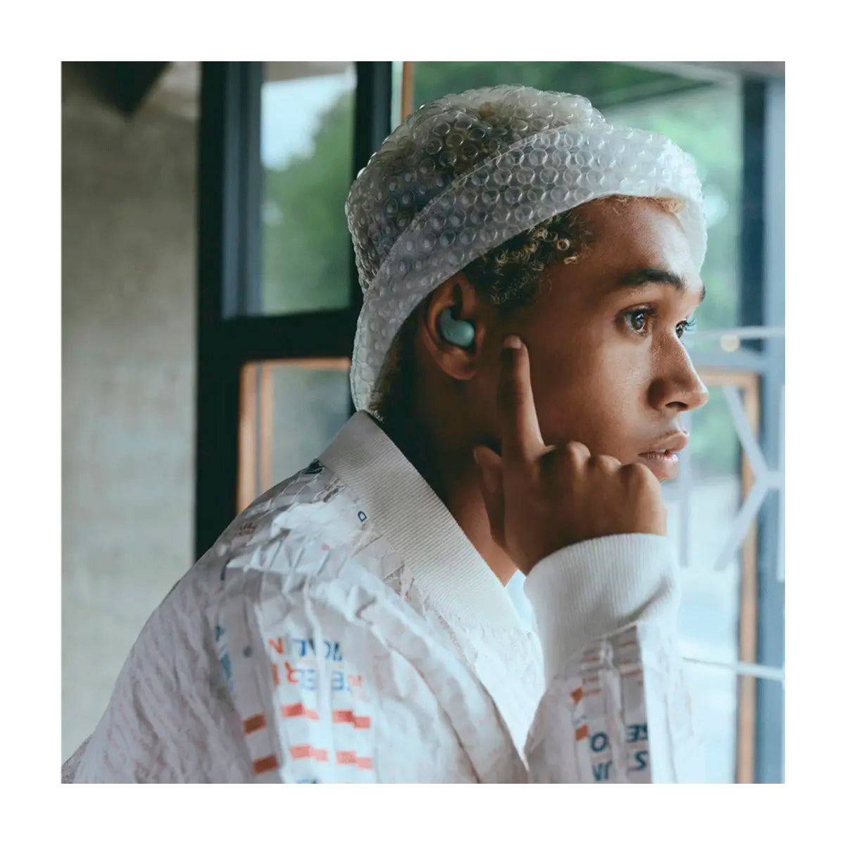 Sony WF-LS910N LinkBuds Fit True Wireless Audífonos Inalámbricos Bluetooth | Noise Cancelling | Verde