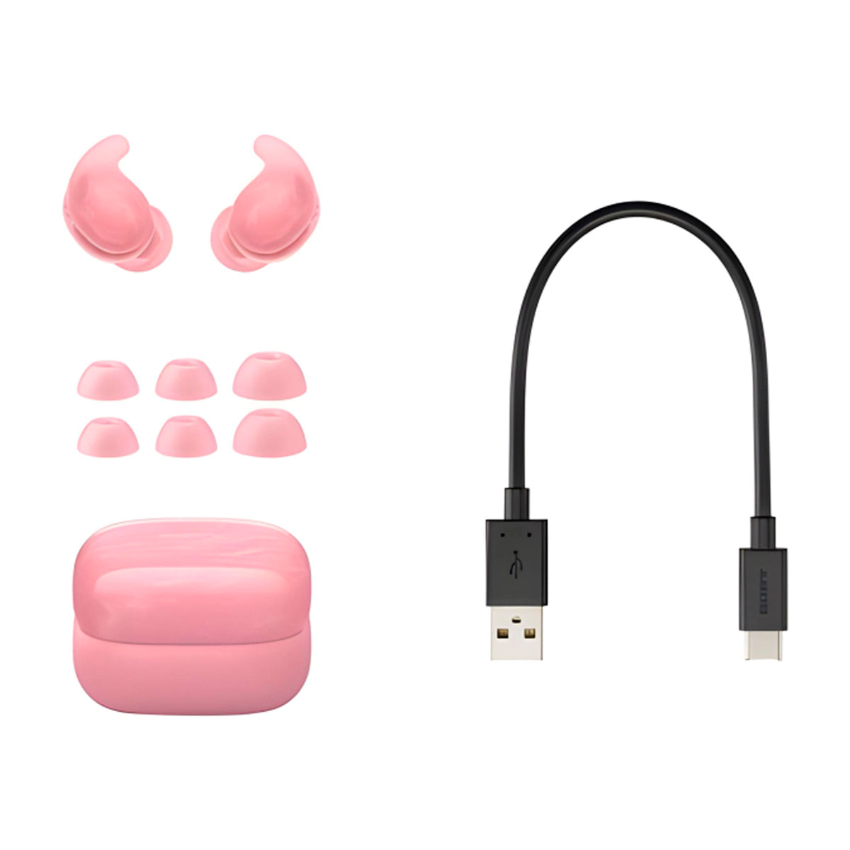 Sony WF-LS910N LinkBuds Fit True Wireless Audífonos Inalámbricos Bluetooth | Noise Cancelling | Rosa