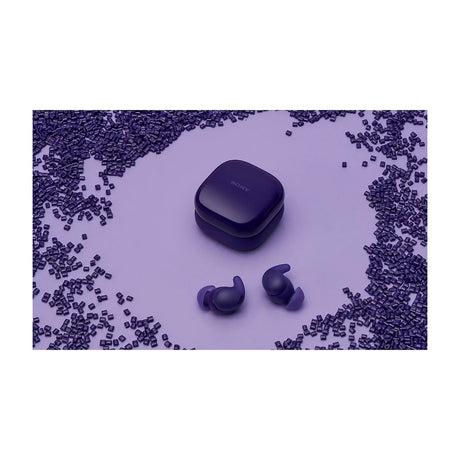 Sony WF-LS910N LinkBuds Fit True Wireless Audífonos Inalámbricos Bluetooth | Noise Cancelling | Violeta