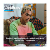 Sony WF-LS910N LinkBuds Fit True Wireless Audífonos Inalámbricos Bluetooth | Noise Cancelling | Violeta