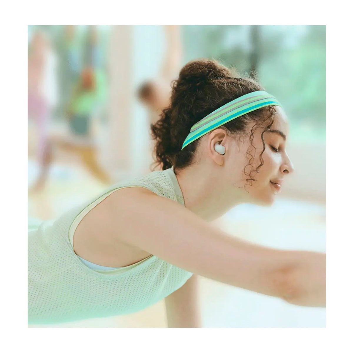 Sony WF-LS910N LinkBuds Fit True Wireless Audífonos Inalámbricos Bluetooth | Noise Cancelling | Blanco