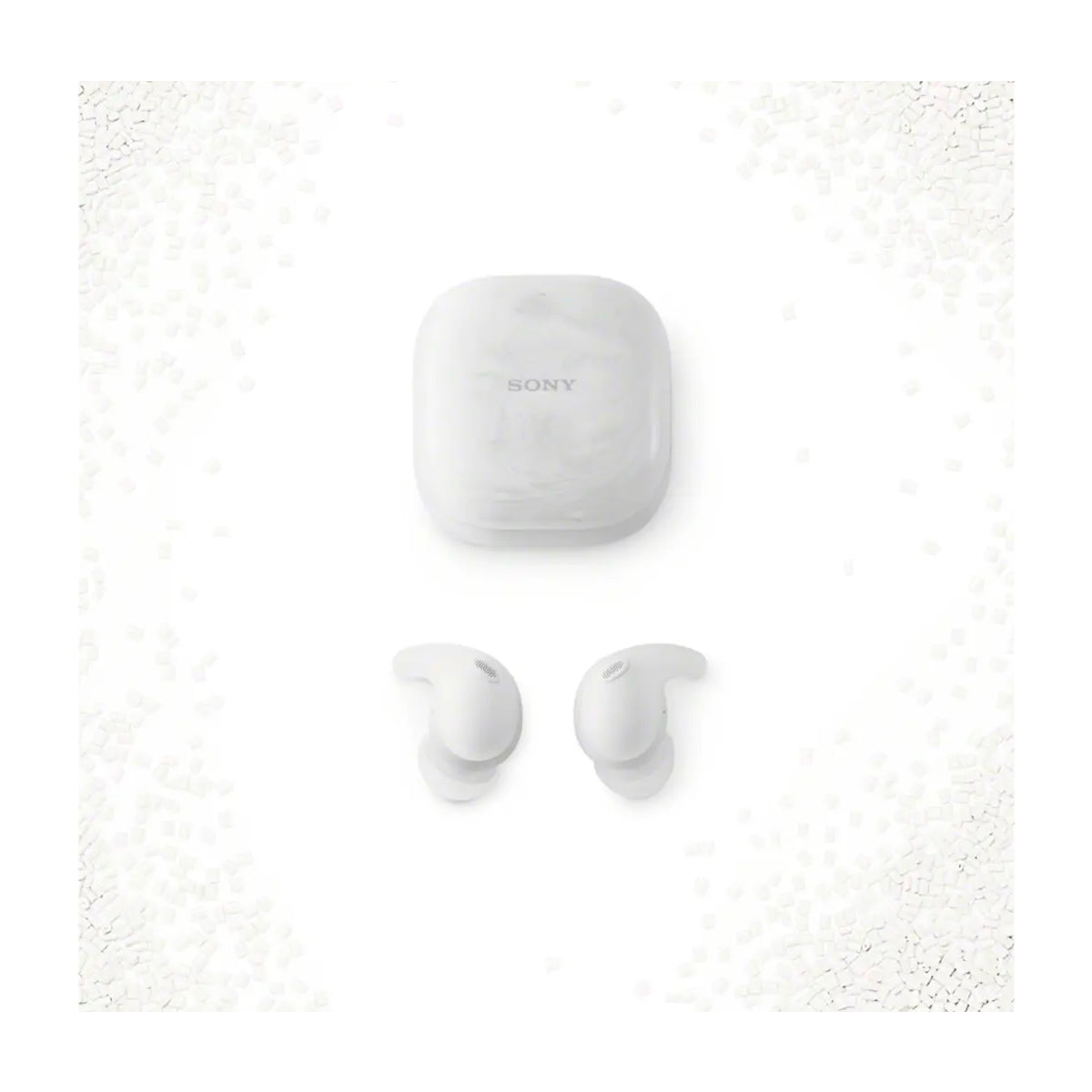 Sony WF-LS910N LinkBuds Fit True Wireless Audífonos Inalámbricos Bluetooth | Noise Cancelling | Blanco