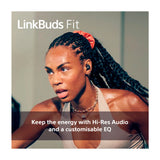 Sony WF-LS910N LinkBuds Fit True Wireless Audífonos Inalámbricos Bluetooth | Noise Cancelling | Blanco