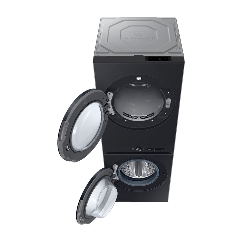 Samsung BESPOKE Centro de Lavado a gas Digital Inverter de Carga Frontal | AI OptiWash | AI Optimal Dry | VRT Plus | 22kg | Brushed Black