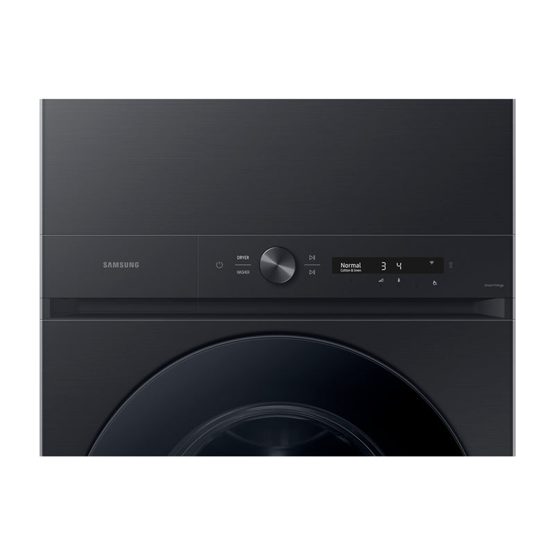 Samsung BESPOKE Centro de Lavado a gas Digital Inverter de Carga Frontal | AI OptiWash | AI Optimal Dry | VRT Plus | 22kg | Brushed Black