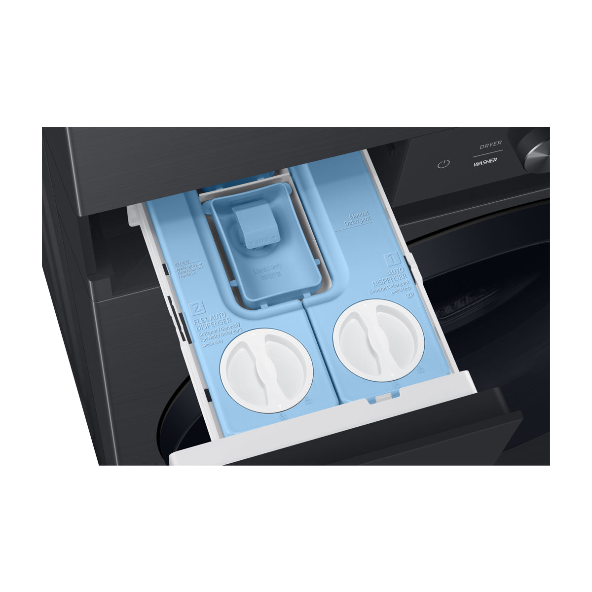 Samsung BESPOKE Centro de Lavado a Gas Digital Inverter de Carga Frontal | AI OptiWash | AI Optimal Dry | VRT Plus | 26kg | Negro