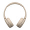Sony WH-CH520 Audífonos Inalámbricos Bluetooth On-Ear | Beige