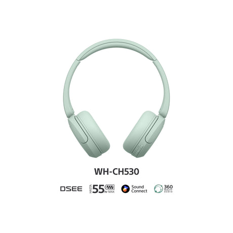 Sony WH-CH530 Audífonos Inalámbricos Bluetooth On-Ear | Verde