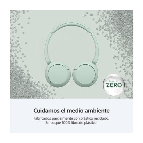 Sony WH-CH530 Audífonos Inalámbricos Bluetooth On-Ear | Verde