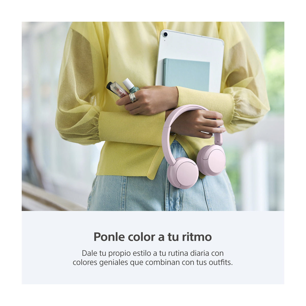 Sony WH-CH530 Audífonos Inalámbricos Bluetooth On-Ear | Rosa