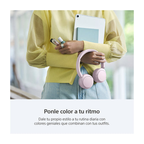 Sony WH-CH530 Audífonos Inalámbricos Bluetooth On-Ear | Rosa