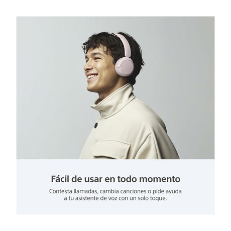 Sony WH-CH530 Audífonos Inalámbricos Bluetooth On-Ear | Rosa
