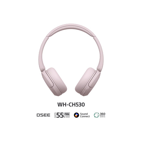 Sony WH-CH530 Audífonos Inalámbricos Bluetooth On-Ear | Rosa