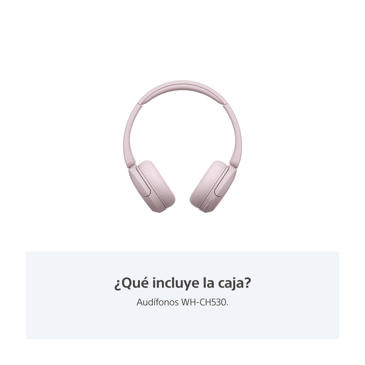 Sony WH-CH530 Audífonos Inalámbricos Bluetooth On-Ear | Rosa