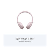 Sony WH-CH530 Audífonos Inalámbricos Bluetooth On-Ear | Rosa