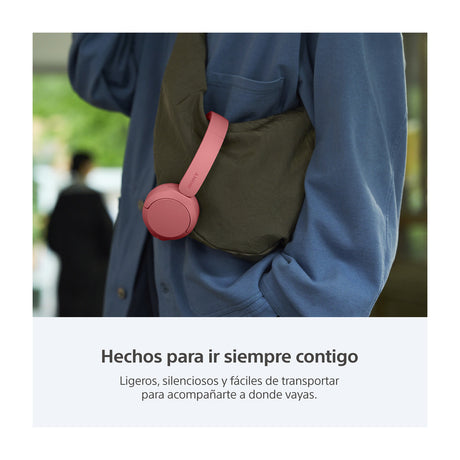 Sony WH-CH530 Audífonos Inalámbricos Bluetooth On-Ear | Coral