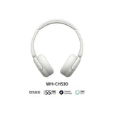 Sony WH-CH530 Audífonos Inalámbricos Bluetooth On-Ear | Blanco