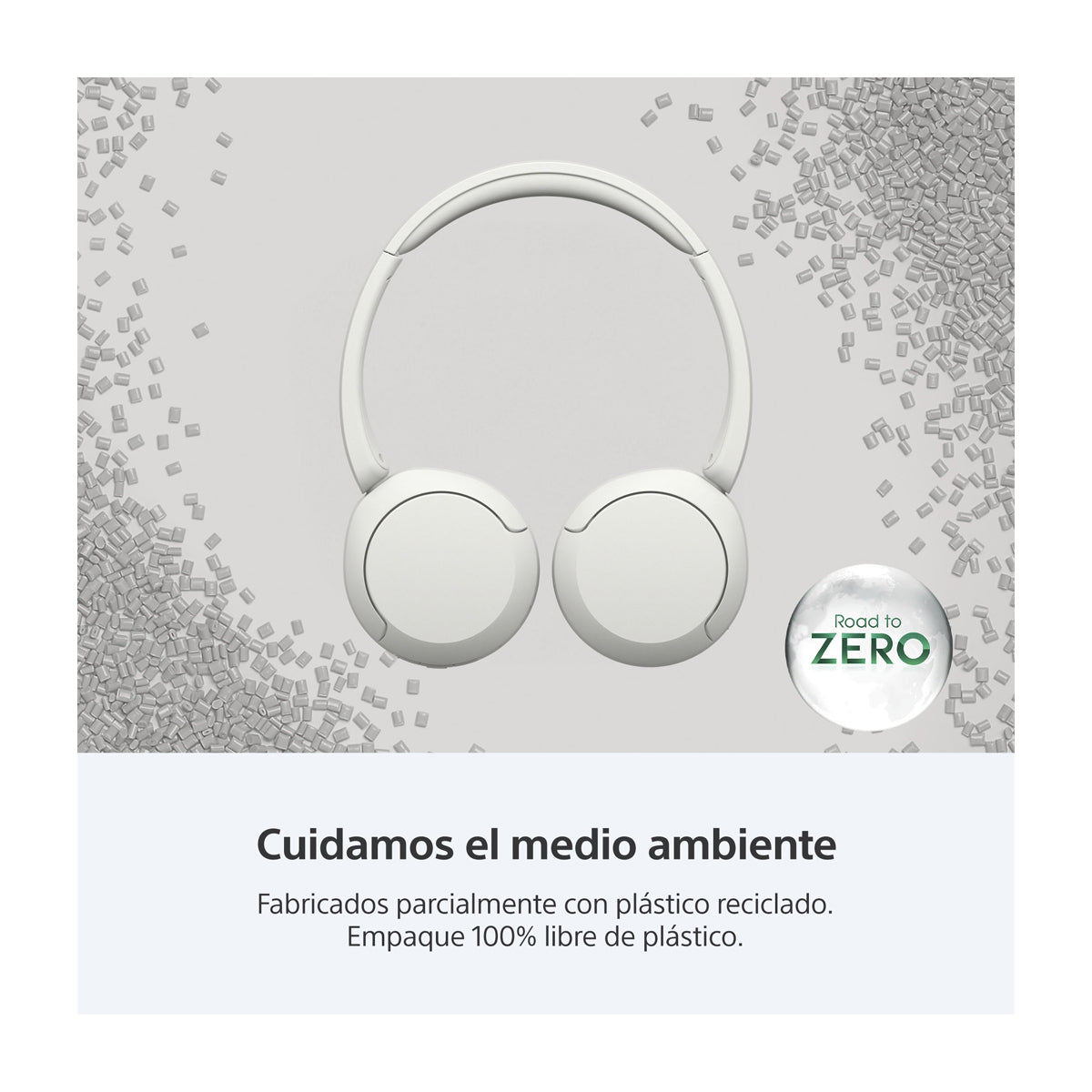 Sony WH-CH530 Audífonos Inalámbricos Bluetooth On-Ear | Blanco