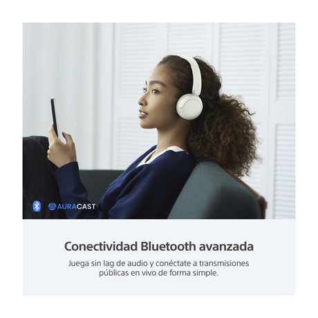 Sony WH-CH530 Audífonos Inalámbricos Bluetooth On-Ear | Blanco