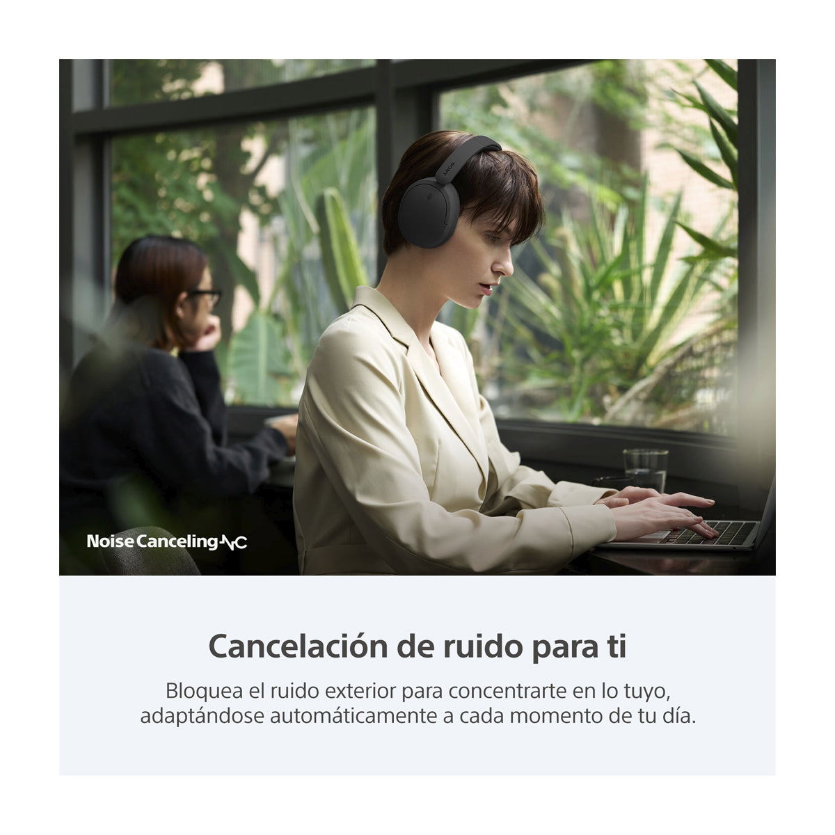 Sony WH-CH730N Audífonos Inalámbricos Bluetooth Over-Ear | Noise Cancelling | Negro