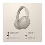 Sony WH-CH730N Audífonos Inalámbricos Bluetooth Over-Ear | Noise Cancelling | Beige