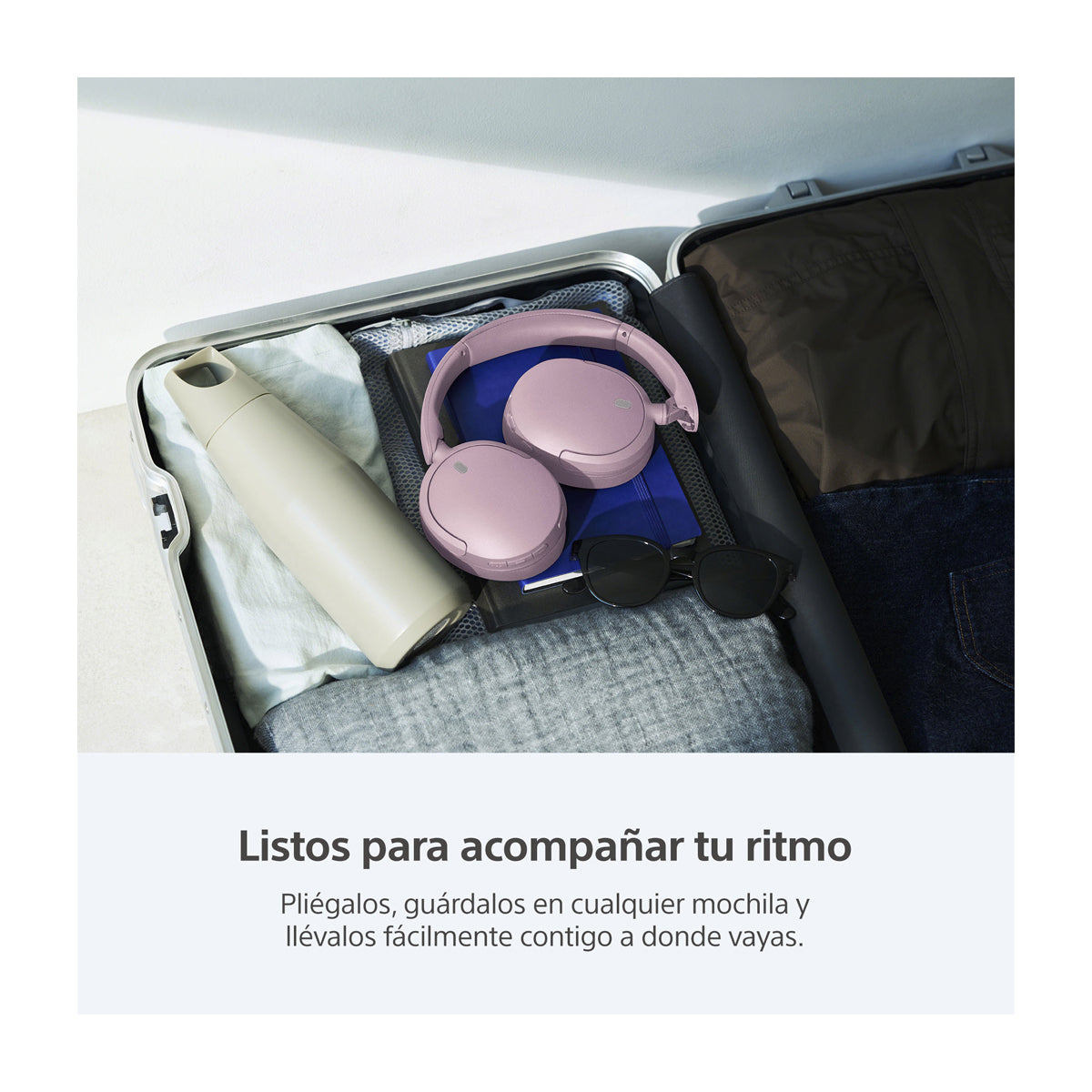 Sony WH-CH730N Audífonos Inalámbricos Bluetooth Over-Ear | Noise Cancelling | Rosa