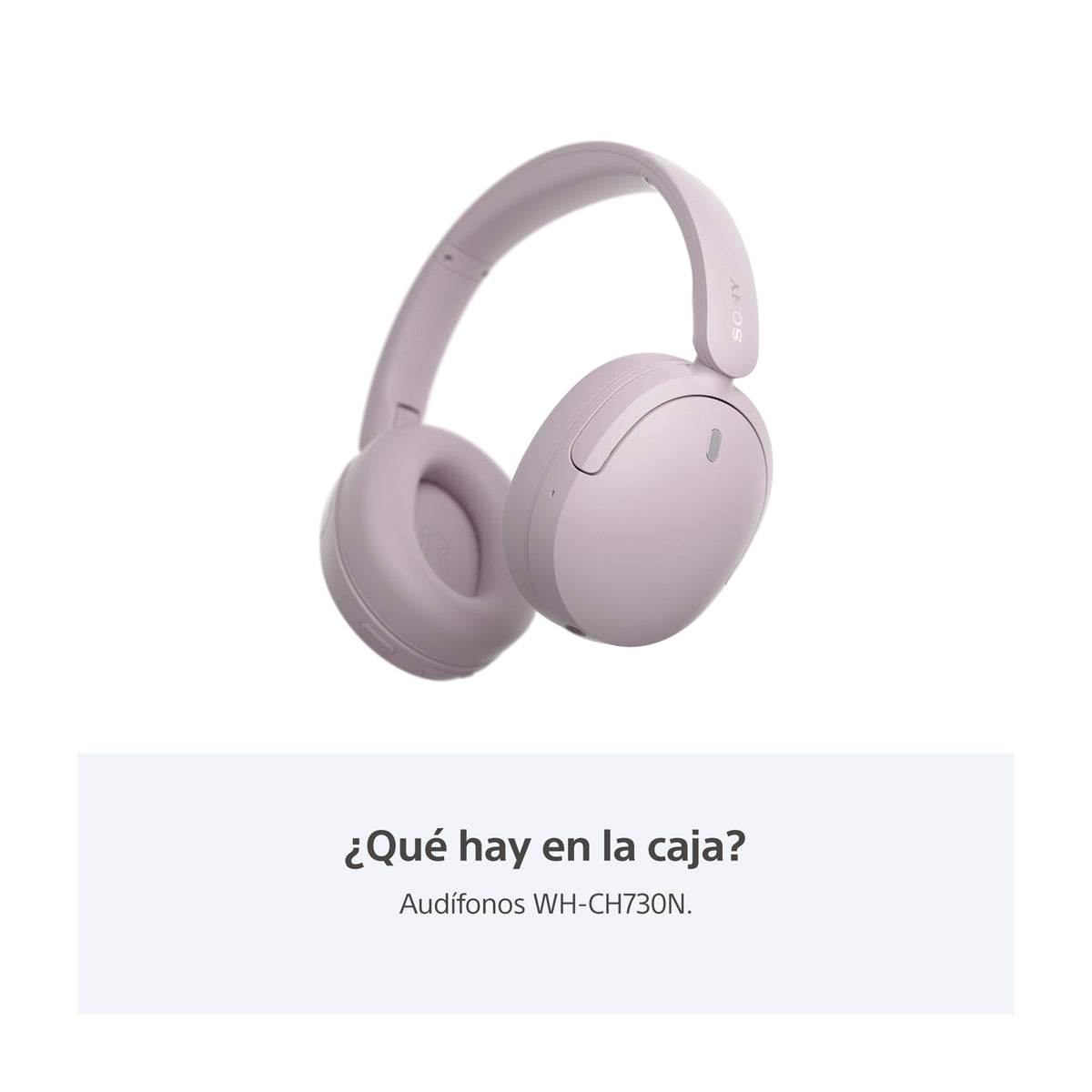 Sony WH-CH730N Audífonos Inalámbricos Bluetooth Over-Ear | Noise Cancelling | Rosa