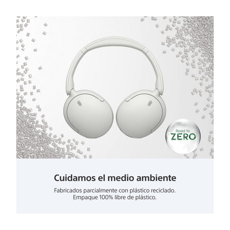 Sony WH-CH730N Audífonos Inalámbricos Bluetooth Over-Ear | Noise Cancelling | Blanco